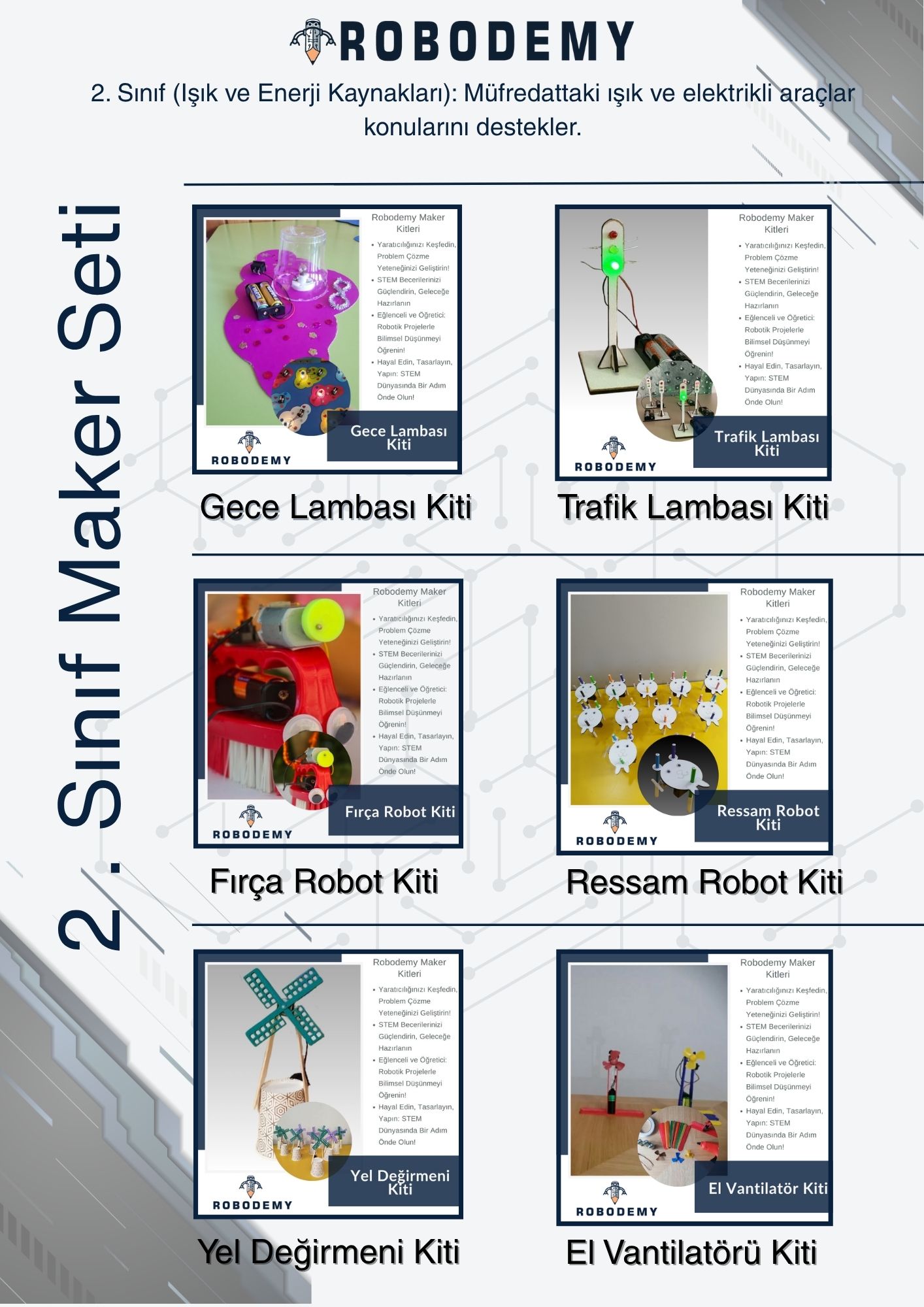 2. Sınıf Maker Seti